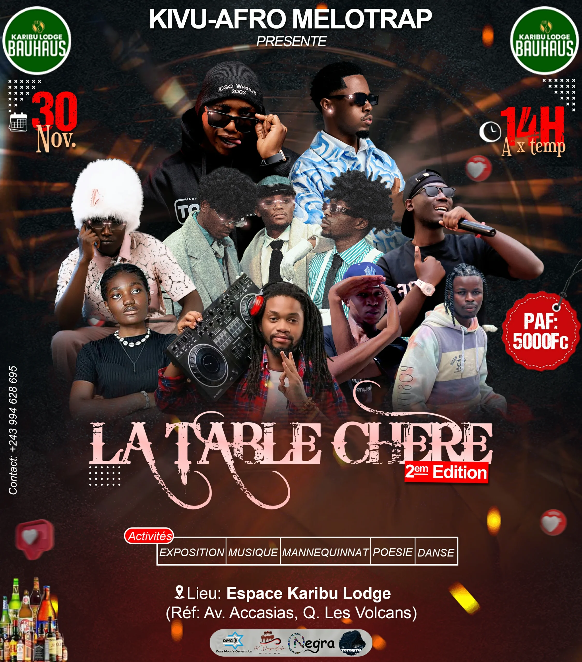 LA TABLE CHÈRE 2e édition déploie déjà ses ailes pour ce 30 Novembre