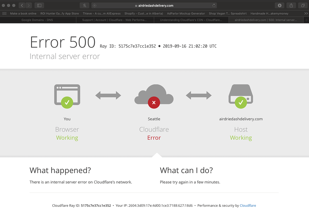 Une panne cloudflare paralyse une partie essentielle du web